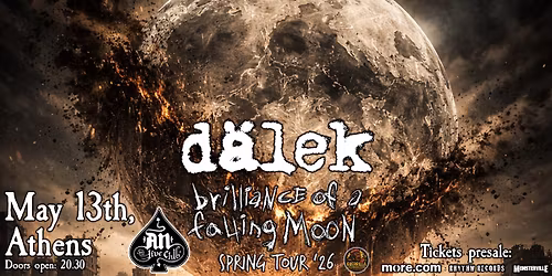 D\u00e4lek live in Athens | 13.05.26, An Club