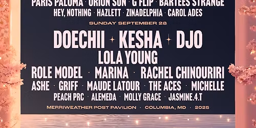 2026 All Things Go Festival DC - Saturday at Merriweather Post Pavilion