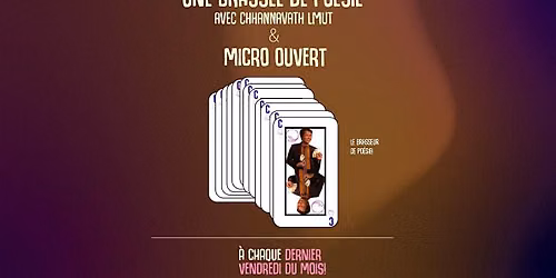 Chhannavath Lmut \u2014 Une Brass\u00e9e de Po\u00e9sie et Micro Ouvert