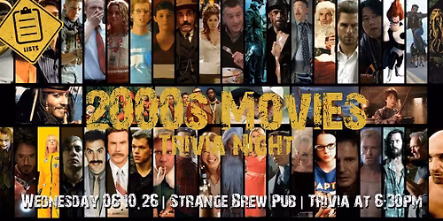 2000s Movies Trivia Night