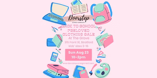 Back to School Preloved Clothing Sale by Doorstep Consignment