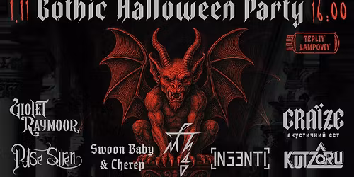 Kyiv Kills: Halloween Gothic Party