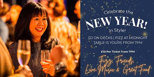 Celebrate 2026 in Style - New Years Eve Tickets