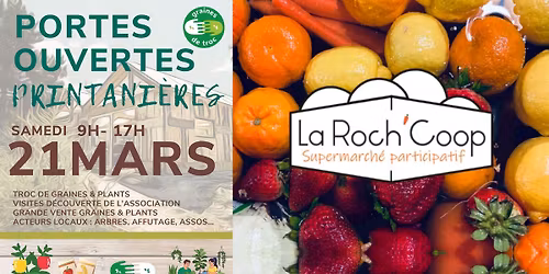 Journ\u00e9es Printani\u00e8res - Graines de Troc - La RochCoop