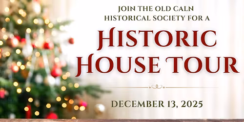 Caln Historic House Tour