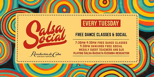 Salsa Social Leeds | No classes \/\/ Salsa Social as normal DJ Ehab