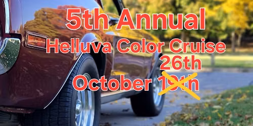 5th Annual Helluva Color Cruise