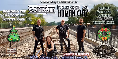 Last Show of the Year for Human Clay at Conduit!!!