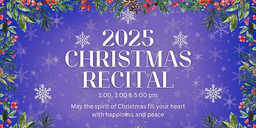 2025 Christmas Recital