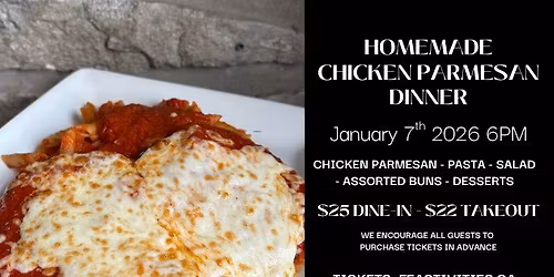 Chicken Parmesan Dinner - Supporting Community Care