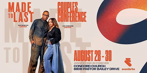 Made to Last Couples Conference 2026