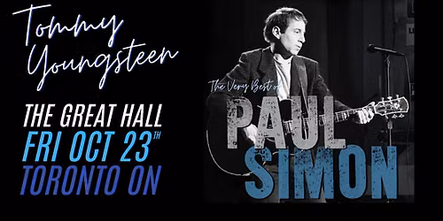 Tommy Youngsteen- The Very Best of Paul Simon LIVE