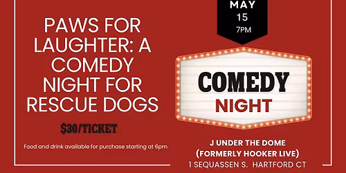 Comedy Night Benefitting Dog Star Rescue