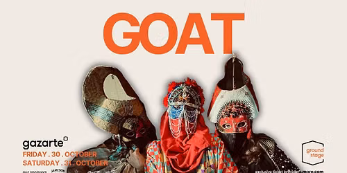 GOAT Live in Athens | 30 & 31 \u039f\u03ba\u03c4\u03c9\u03b2\u03c1\u03af\u03bf\u03c5 2026 || Gazarte Ground Stage