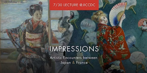 Lecture | Impressions: Artistic Encounters between Japan and France