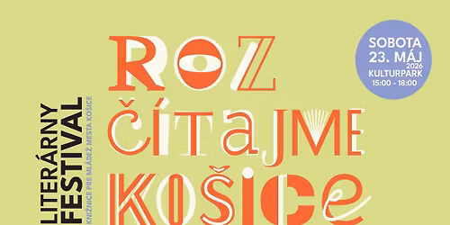 Roz\u010d\u00edtajme Ko\u0161ice 2026 - rodinn\u00e1 sobota