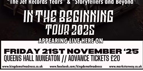 MARK STANWAY\u2019s KINGDOM of MADNESS (ex-MAGNUM)