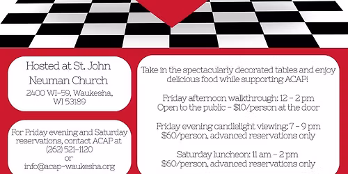 30th Annual Theme Table Event Friday Walk-Through