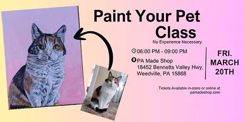 Paint-Your-Pet Class at PA Made