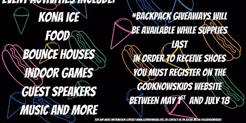2nd annual Back to school giveaway 