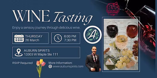 Wine Tasting with Richard from BJS Beverage