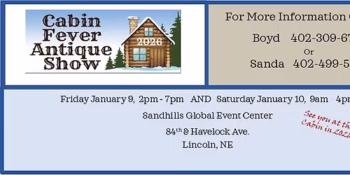 Cabin Fever Antique Show - Lincoln, Nebraska