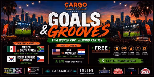 Goals and Grooves @ LA State Historic Park