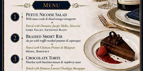 ONE Club Wine Dinner