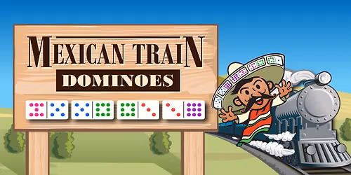 Members Only Mexican Train (Dominoes)