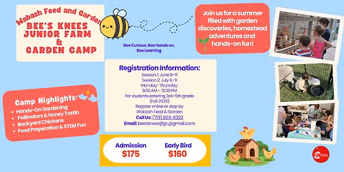 Bee's Knees Junior Farm & Garden Camp