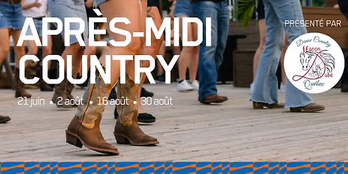 Apr\u00e8s-Midi Country \u00e0 La Cale du Port de Qu\u00e9bec