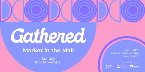 Gathered Market in the Mall