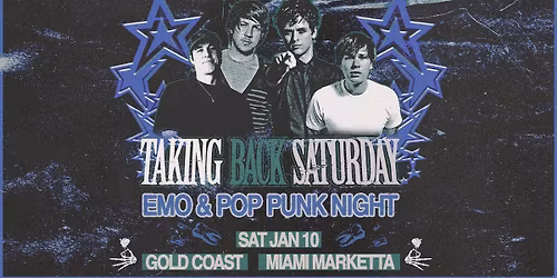 Taking Back Saturday: Emo & Pop Punk Night - Gold Coast