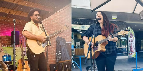 Lunchtime Jams feat: Rachel Clark + Grim Fawkner (AUS Music T-Shirt Day!)