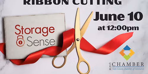 Ribbon Cutting- Storage Sense