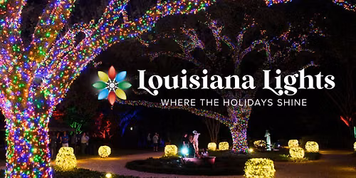 Louisiana Lights at Burden Museum & Gardens