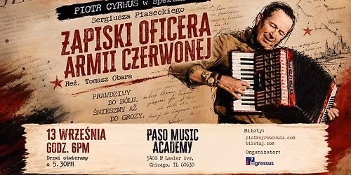 PIOTR CYRWUS w "ZAPISKI OFICERA ARMII CZERWONEJ"