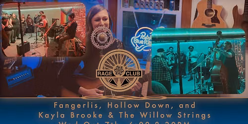 Fangerlis, Hollow Down, and Kayla Brooke & The Willow Strings
