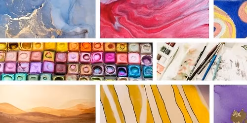 Akvarelov\u00e9 techniky & metalick\u00e9 barvy