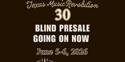 Texas Music Revolution - 2 Day Pass at Downtown Historic McKinney Square