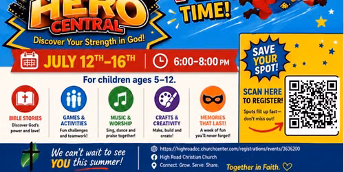 Hero Central VBS 2026