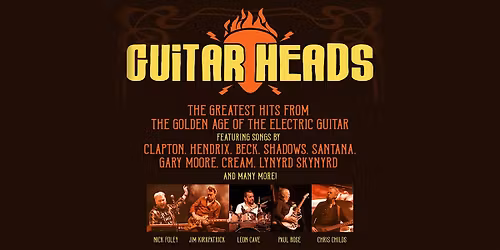 Guitar Heads at The Motorsport Lounge, Llandudno