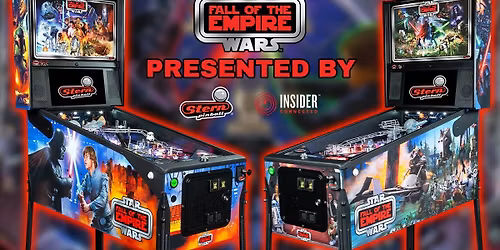Star Wars: Fall of the Empire Pinball Launch Party