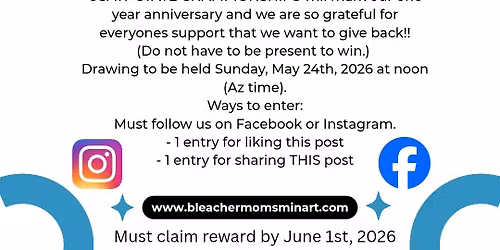 Anniversary Giveaway!!