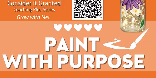 Paint with Purpose: Paint 🎨Sip 🥂Wellness 💛