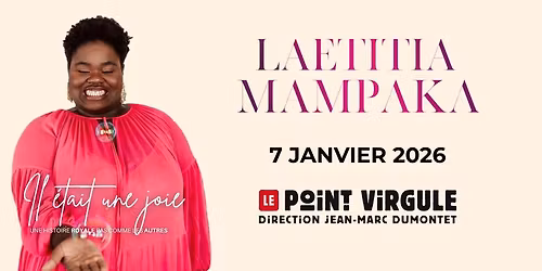 (SOLD OUT) LAETITIA MAMPAKA \u00c0 PARIS 