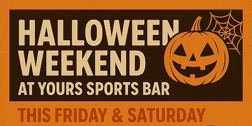 Halloween \ud83c\udf83 weekend