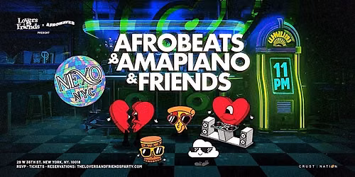 AFROBEATS & AMAPIANO: AfroWaves Party at Mehanata NYC