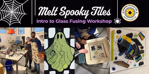 Melt Spooky Tiles!  Intro to Glass Fusing Workshop