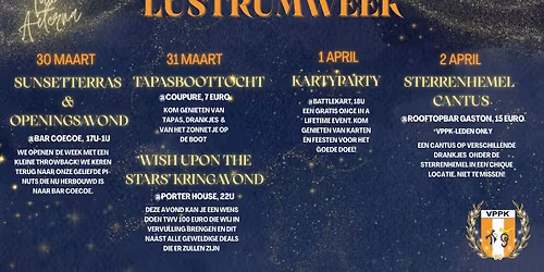 LUSTRUMWEEK 